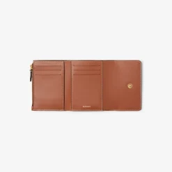 Small Check Folding Wallet