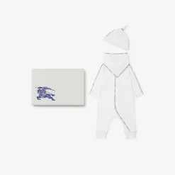 Stretch Cotton Three-piece Baby Gift Set