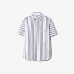 Striped Cotton Poplin Shirt