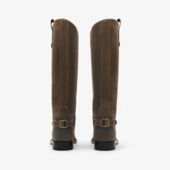 Suede Cavalier Boots