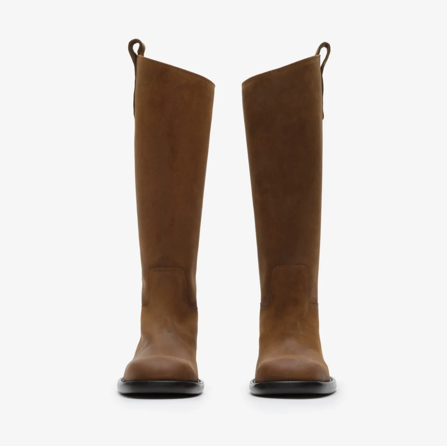 Suede Cavalier Boots