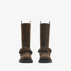 Suede Soft Saddle Low Boots​