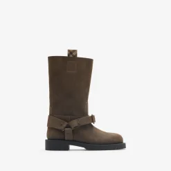 Suede Soft Saddle Low Boots​
