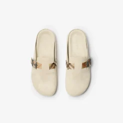 Suede Urchin Clogs