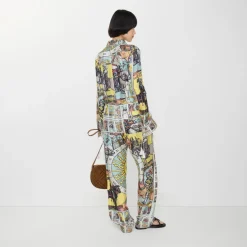 Tarot Silk Pyjama Trousers
