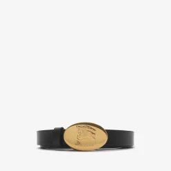 Thin Reversible Leather Knight Stamp Belt​
