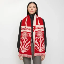 Thistle Shield Wool Scarf