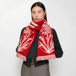 Thistle Shield Wool Scarf