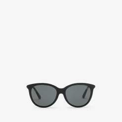 Tubular Check Round Sunglasses​