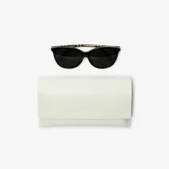 Tubular Check Round Sunglasses​