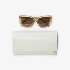 Tubular Check Square Sunglasses​