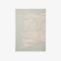 Wide Knight Wool Scarf
