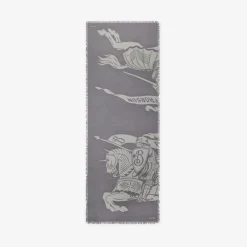 Wide Knight Wool Scarf