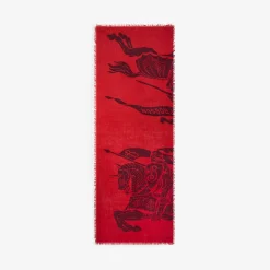Wide Knight Wool Scarf