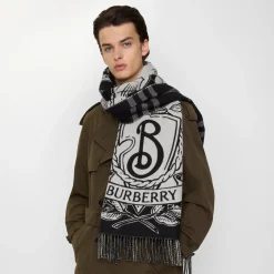 Wide Reversible Stormy Knight Scarf