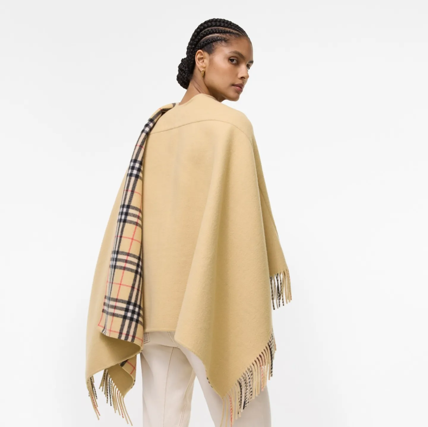 Wool Blanket Cape