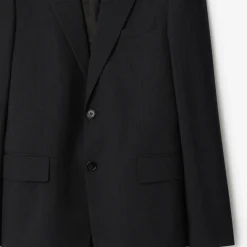 Wool Blend Tailored Jacket