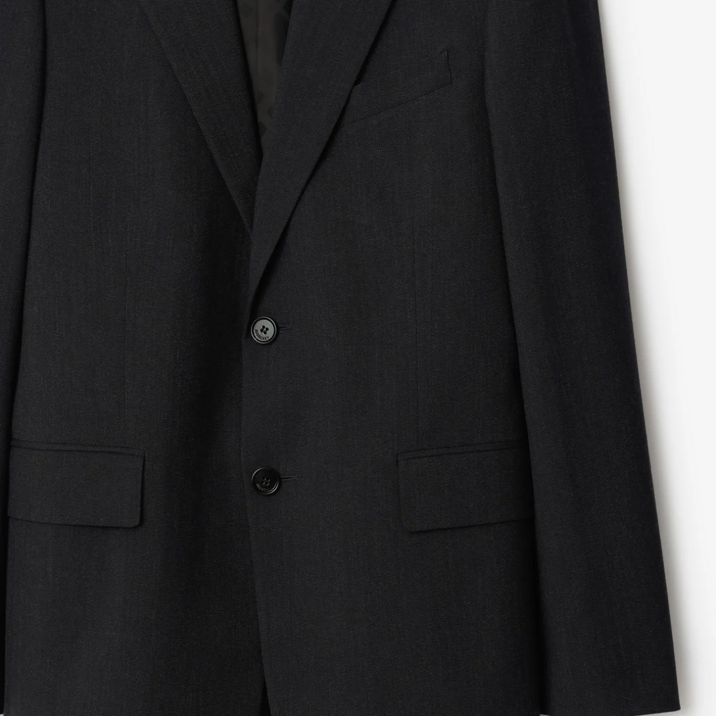 Wool Blend Tailored Jacket