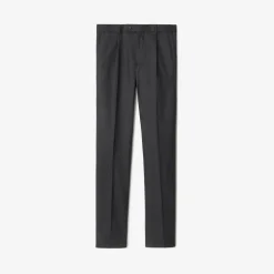 Wool Flannel Tailored Trousers