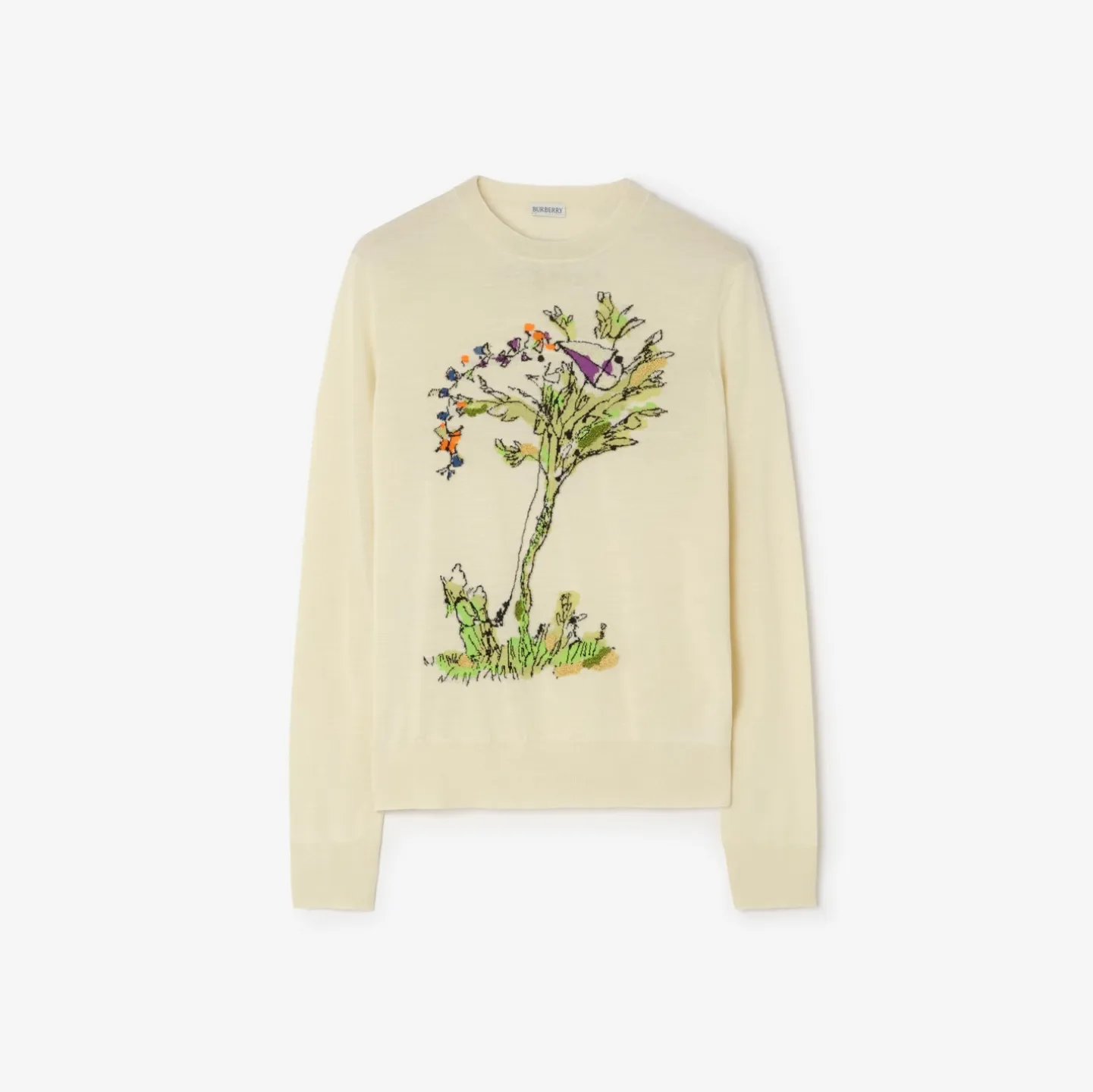 Wool Silk Brave Little Tree Sweater