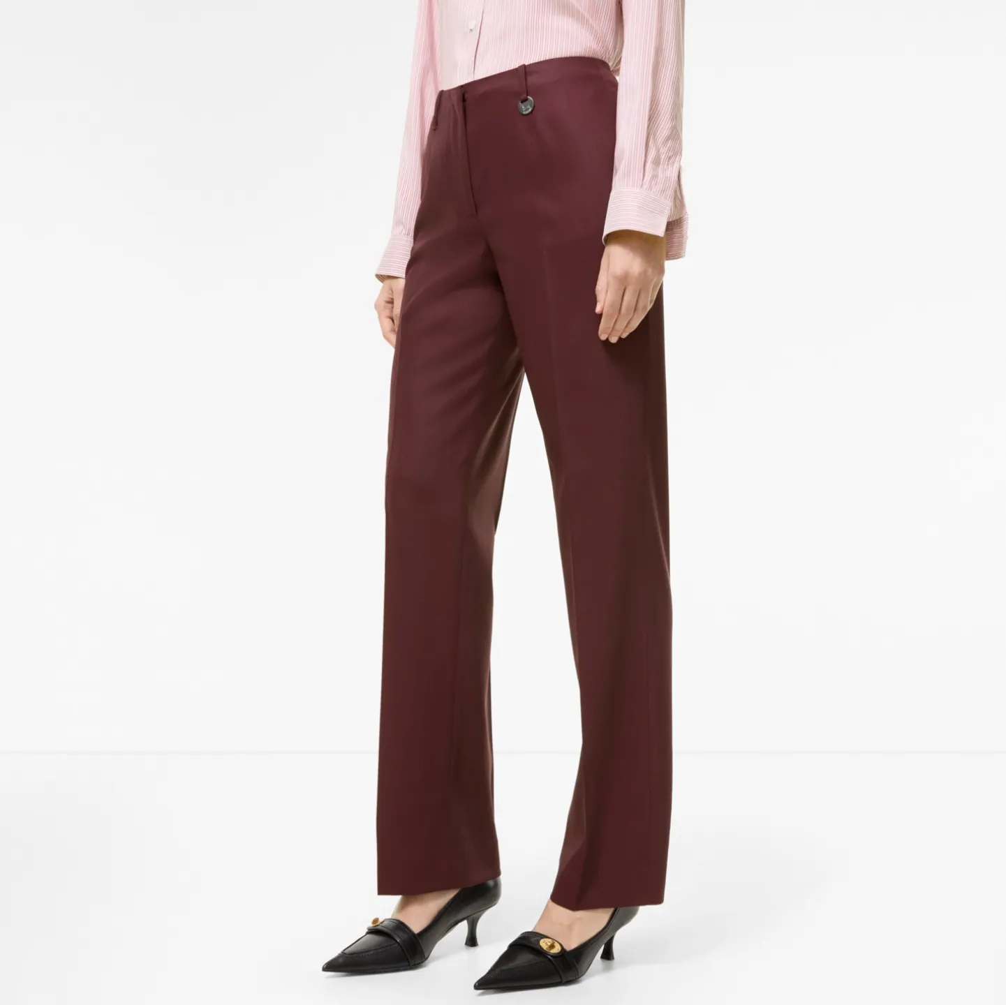 Wool Tailored Trousers